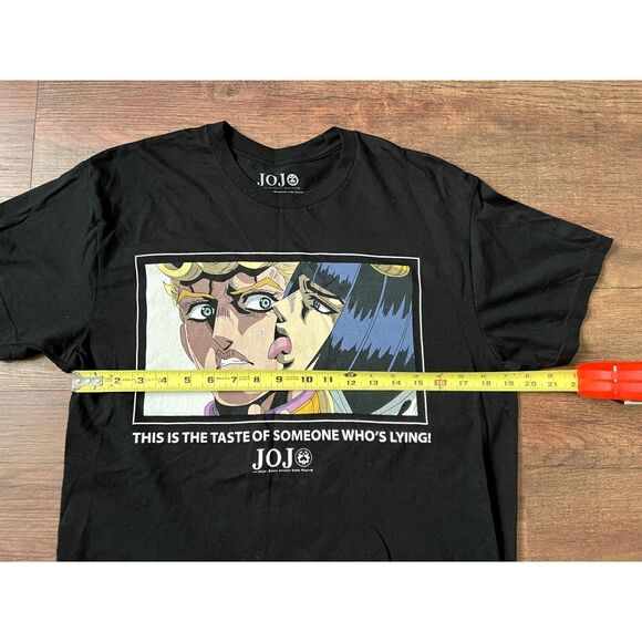 JoJo's Bizarre Adventure Golden Wind, Mens Black Tee Shirt, Short Sleeve, Size M - Picture 4 of 5